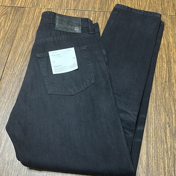 NWT Adriano Goldschmied AG Apex Men's Black Slouchy Relaxed Tapered Jeans, Sz 28 - Picture 12 of 13